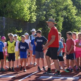 Bilder von den Bundesjugendspielen am 2. Juli