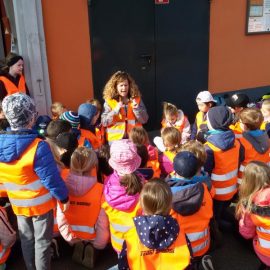 Unsere Klassen 2a und 2b im Müllheizkraftwerk Unsere Klassen 2a und 2b im Müllheizkraftwerk