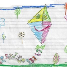 Statt Sport mit Maske: Die Klasse 2c geht zum Drachensteigen Statt Sport mit Maske: Die Klasse 2c geht zum Drachensteigen