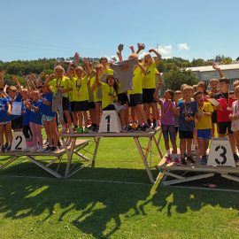 Grundschule Eisingen-Waldbrunn belegt beim Kreissportfest den 1.Platz