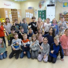 Frau Bach zu Besuch in der 1b