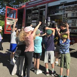 Zu Besuch bei der Eisinger Feuerwehr